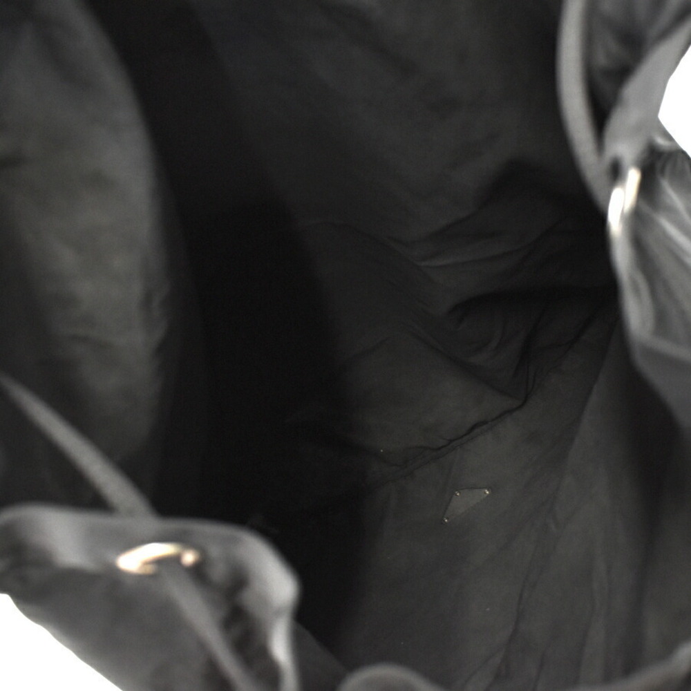 Prada Backpack Black Nylon Drawstring - image 8